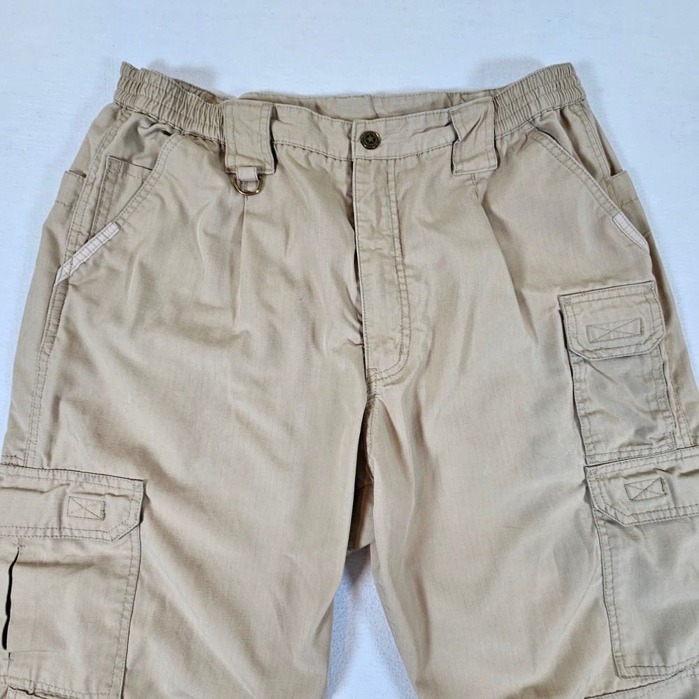 Propper Tactical Cargo Pants Mens 38/32Khaki Tan Ripstop Multi Pocket Utility
